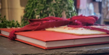 Load image into Gallery viewer, Red Embellished Sketch Pad