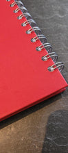 Load image into Gallery viewer, Red Embellished Sketch Pad