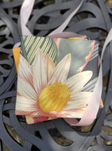 Load image into Gallery viewer, Exotic Flowers Design Ceramic Coasters Set of Four