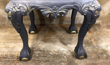 Load image into Gallery viewer, Vintage Chest of Drawers, Tallboy Chest, Grey Chest of Drawers, Dark Grey Chest of Drawers, Tall Slim Drawers, Ball & Claw Feet