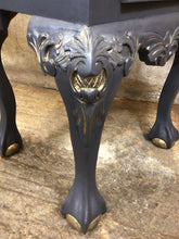 Load image into Gallery viewer, Vintage Chest of Drawers, Tallboy Chest, Grey Chest of Drawers, Dark Grey Chest of Drawers, Tall Slim Drawers, Ball & Claw Feet