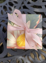 Load image into Gallery viewer, Exotic Flowers Design Ceramic Coasters Set of Four
